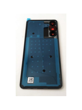 Tapa trasera o tapa bateria azul oscuro para Samsung Galaxy M55 5G GH81-25817A con cristal de camara Service Pack