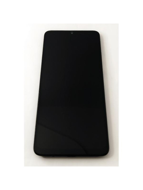 Pantalla lcd para Xiaomi Redmi A3 mas tactil negro con marco negro 5600010C3Y00 Service Pack