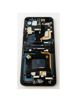 Pantalla lcd para Motorola RAZR 50 Ultra mas tactil negro con marco negro medianoche 5D68C24698 Service Pack