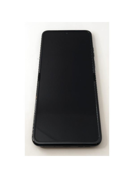Pantalla lcd para Motorola RAZR 50 Ultra mas tactil negro con marco negro medianoche 5D68C24698 Service Pack