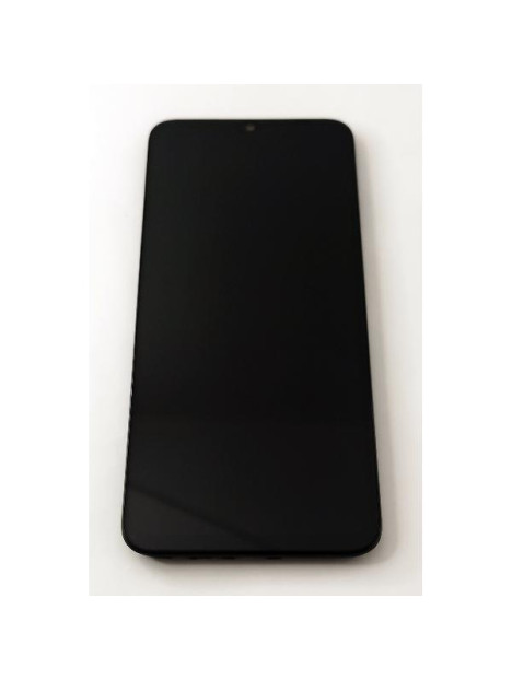 Pantalla lcd para Huawei Honor X6B mas tactil negro con marco negro H0235AKES Service Pack