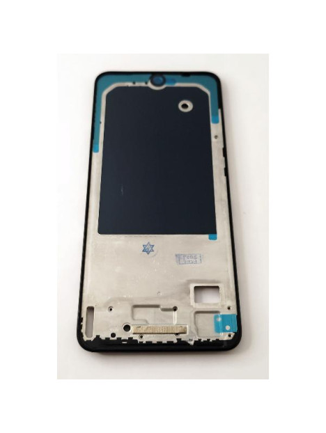 Carcasa o marco frontal negro para Xiaomi Redmi Note 12S