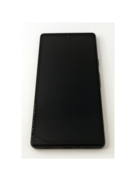 Pantalla lcd para Google Pixel 7A 5G mas tactil negro con marco negro compatible Oled