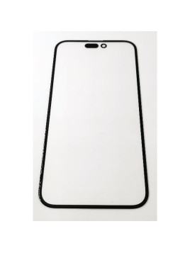 Cristal negro con lamina OCA para Iphone 16 Plus calidad premium