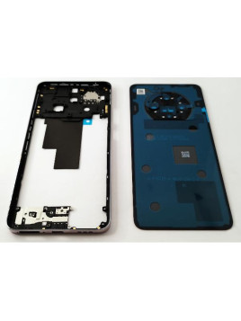 Tapa trasera o tapa bateria naranja para Oppo Reno 12 F 5G con cristal de camara