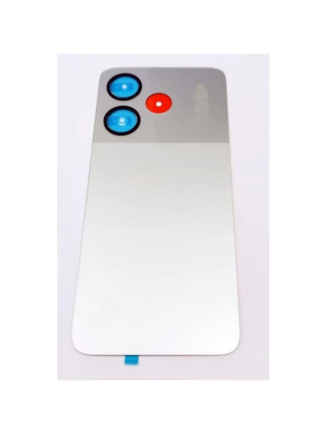 Tapa trasera o tapa bateria plata para Xiaomi Poco M6 4G