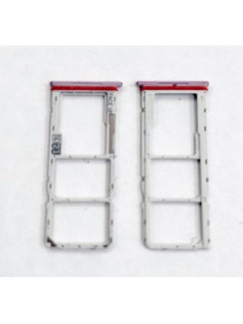 Soporte o bandeja sim rosa Dual sim para Motorola Moto G24 Power calidad premium