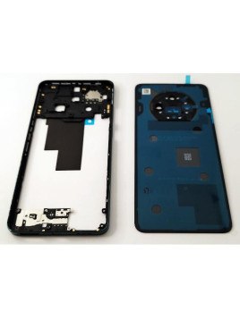 Tapa trasera o tapa bateria verde para Oppo Reno 12 F 5G con cristal de camara