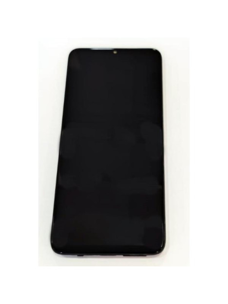 Pantalla lcd para Xiaomi Redmi 9T mas tactil negro con marco negro 560001J19S00 Service Pack