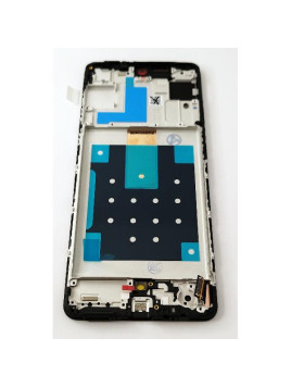 Pantalla lcd para Samsung Galaxy M55 5G mas tactil negro con marco negro calidad premium