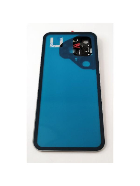 Tapa trasera o tapa bateria blanca para Huawei Pura 70 Pro 5G con cristal de camara