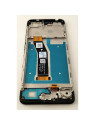 Pantalla lcd para Motorola Moto E14 mas tactil negro con marco negro calidad premium