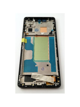 Pantalla lcd para Vivo V29 mas tactil negro con marco negro compatible TFT