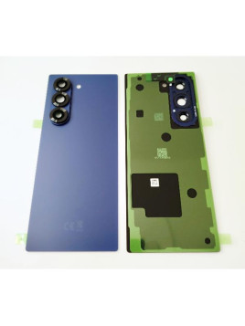 Tapa trasera o tapa bateria azul para Samsung Galaxy Z Fold6 SM-F956B GH82-35086C Service Pack