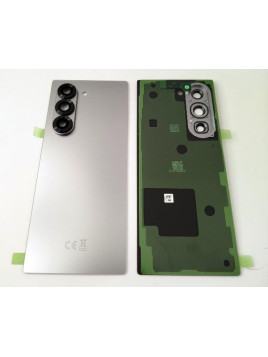 Tapa trasera o tapa bateria plata para Samsung Galaxy Z Fold6 SM-F956B GH82-35086A Service Pack