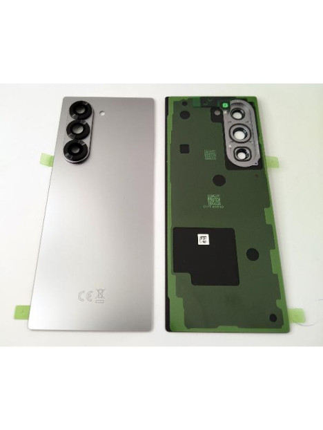 Tapa trasera o tapa bateria plata para Samsung Galaxy Z Fold6 SM-F956B GH82-35086A Service Pack