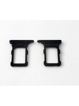 Soporte o bandeja sim negra Dual sim para iPhone 16 Pro iPhone 16 Pro Max calidad premium