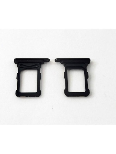 Soporte o bandeja sim negra Dual sim para iPhone 16 Pro iPhone 16 Pro Max calidad premium