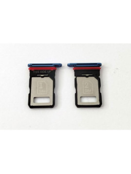 Soporte o bandeja sim azul Dual sim para Motorola Edge 40 5G XT2303-2 calidad premium