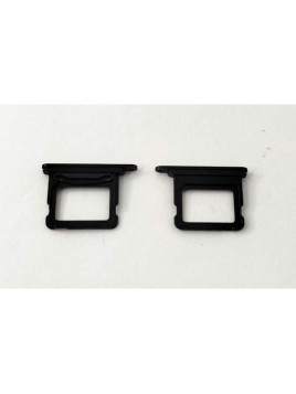 Soporte o bandeja sim negra Dual sim para iPhone 16 iPhone 16 Plus calidad premium