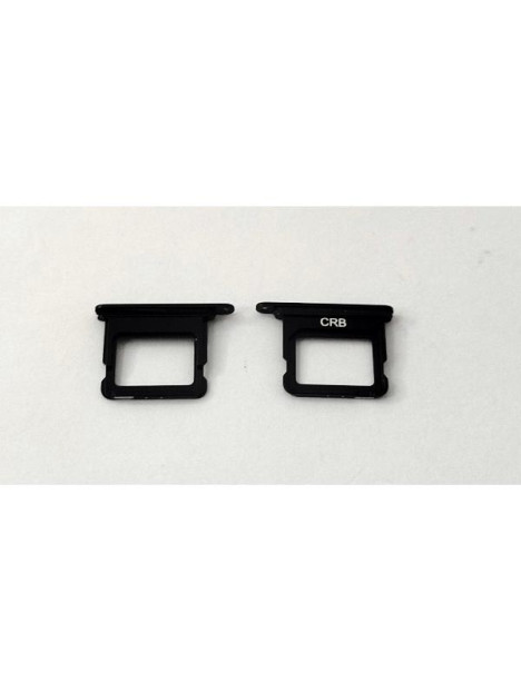 Soporte o bandeja sim negra para iPhone 16 iPhone 16 Plus calidad premium