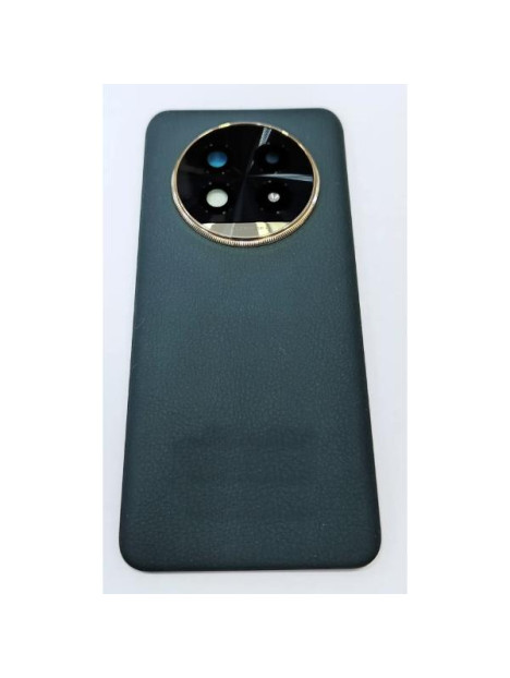 Tapa trasera o tapa bateria verde para Realme 13 Pro Plus 5G con cristal de camara