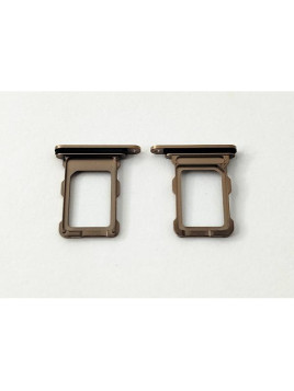 Soporte o bandeja sim dorada para iPhone 16 Pro iPhone 16 Pro Max calidad premium