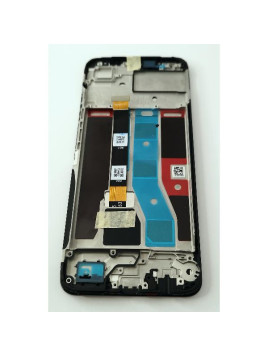 Pantalla lcd para Realme Note 50 4G RMX3834 mas tactil negro con marco negro compatible