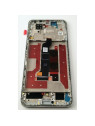 Pantalla lcd para Huawei Honor 200 5G mas tactil negro con marco plata calidad premium