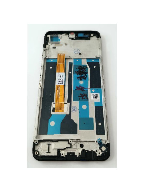 Pantalla lcd para Realme C65 4G RMX3910 mas tactil negro con marco negro compatible
