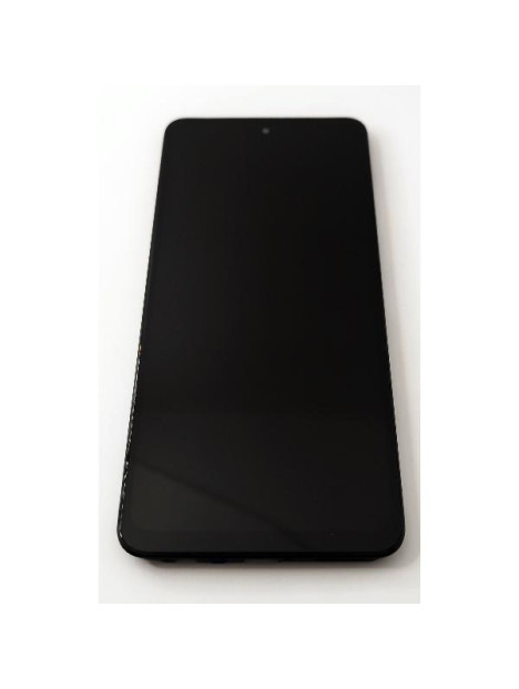 Pantalla lcd para Realme C65 4G RMX3910 mas tactil negro con marco negro compatible