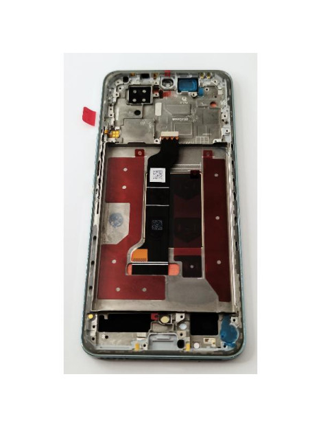 Pantalla lcd para Huawei Honor 200 5G mas tactil negro con marco verde calidad premium