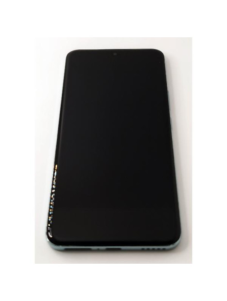 Pantalla lcd para Huawei Honor 200 5G mas tactil negro con marco verde calidad premium