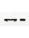 Set de 2 botones laterales negros grises para Motorola Edge 40 Neo XT2307-1 calidad premium