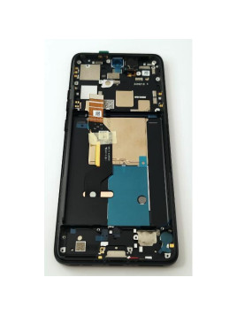 Pantalla lcd para Motorola Edge 50 Pro mas tactil negro con marco negro 5D68C24092 5D68C24322 Service Pack