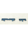 Set de 2 botones laterales azules para Motorola Edge 40 Neo XT2307-1 calidad premium