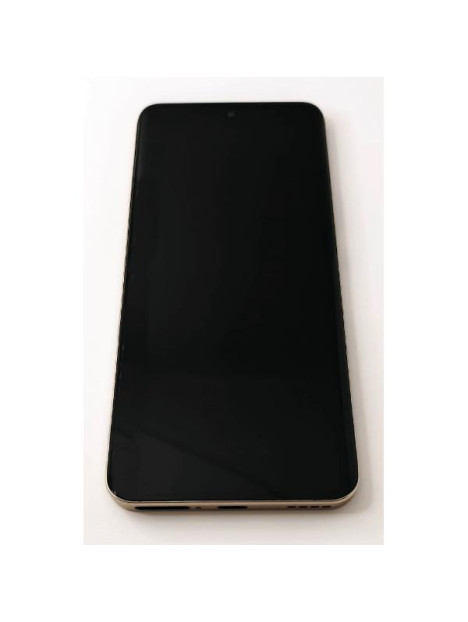 Pantalla lcd para Realme 13 Pro Plus 5G mas tactil negro con marco dorado calidad premium