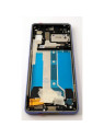 Pantalla lcd para Sony Xperia 10 IV mas tactil negro con marco morado calidad premium