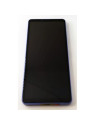 Pantalla lcd para Sony Xperia 10 IV mas tactil negro con marco morado calidad premium