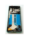 Pantalla lcd para Sony Xperia 10 IV mas tactil negro con marco verde calidad premium