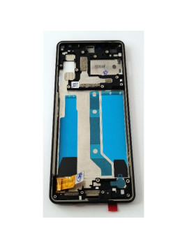 Pantalla lcd para Sony Xperia 10 IV mas tactil negro con marco negro calidad premium