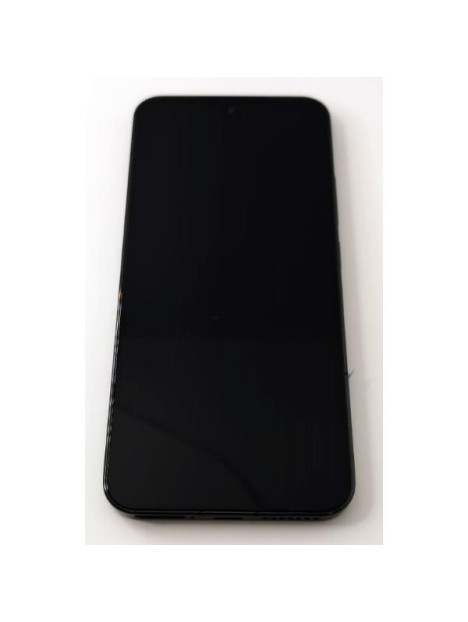 Pantalla lcd para Xiaomi 14 5G mas tactil negro con marco negro 57983121572 Service Pack