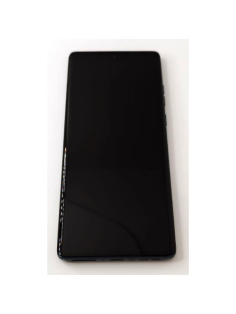 Pantalla lcd para Motorola Edge 50 Fusion mas tactil negro con marco negro 5D68C24359 Service Pack