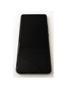 Pantalla lcd para Motorola Edge 50 Ultra mas tactil negro con marco gris 5D68C24468 Service Pack