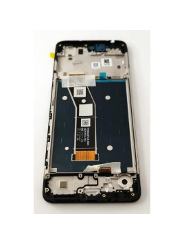 Pantalla lcd para Motorola G24 mas tactil negro con marco negro 5D68C23810 Service Pack