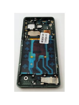 Pantalla lcd para Oneplus 12 5G mas tactil negro con marco verde calidad premium