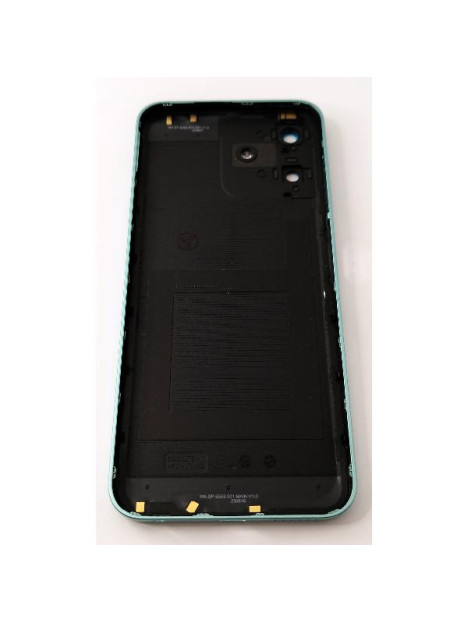Tapa trasera o tapa bateria verde para ZTE Blade A73 4G