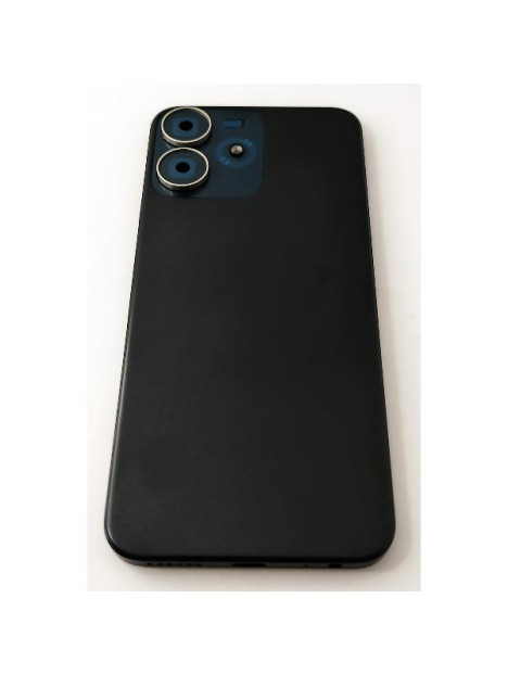 Tapa trasera o tapa bateria negra para ZTE Blade A73 4G