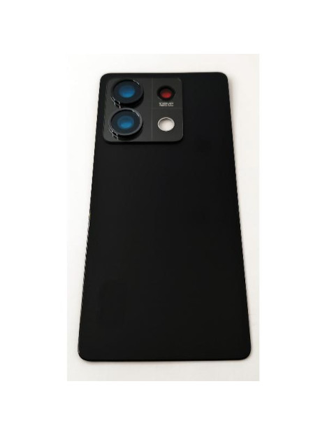 Tapa trasera o tapa bateria negra para Xiaomi Redmi Note 13 5G con cristal de camara