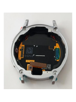 Pantalla lcd para Samsung Galaxy Watch 7 44mm L310 mas tactil negro con marco plata GH97-29845C Service Pack